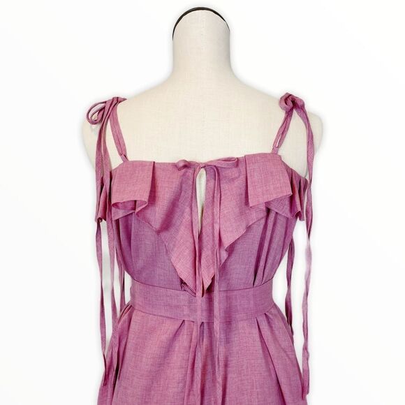 LISTICLE Boho Ruffle Maxi Dress NWT - Picture 11 of 16